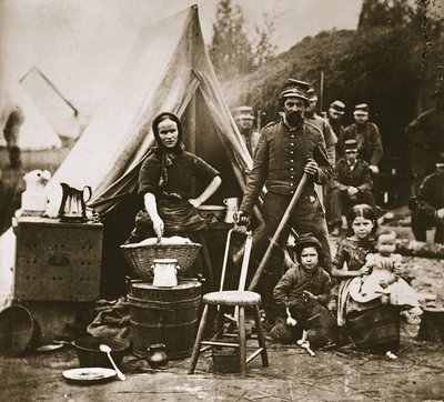 The camp of the 31st Pennsylvania Infantry near Fort Slocum by Mathew B. Brady